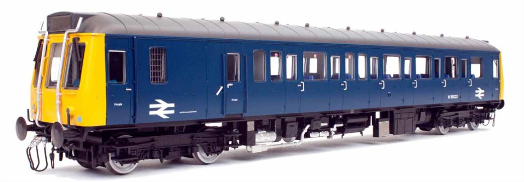 Dapol 7D-009-008 BR 55024 Class 121 Pressed Steel Single Car DMU Plain Blue O Gauge