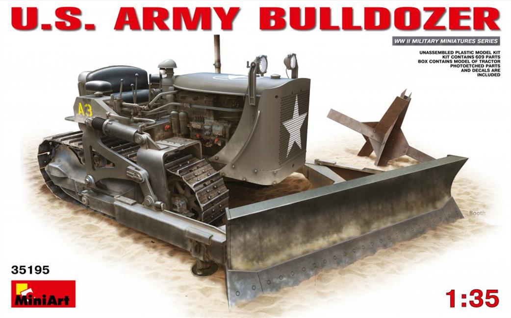 MiniArt 1/35 35195 US Army BullDozer Kit