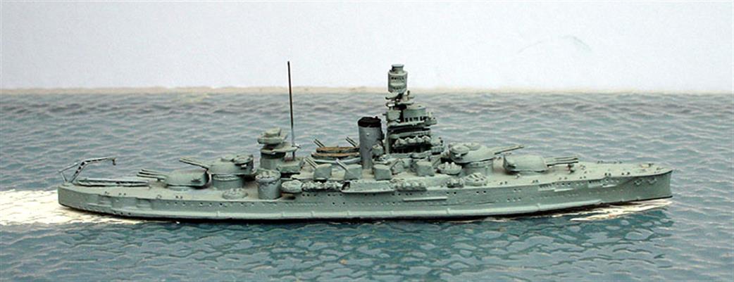 Secondhand Mini-ships 1/1250 KB2 USS Pennsylvania BB.38 in 1943