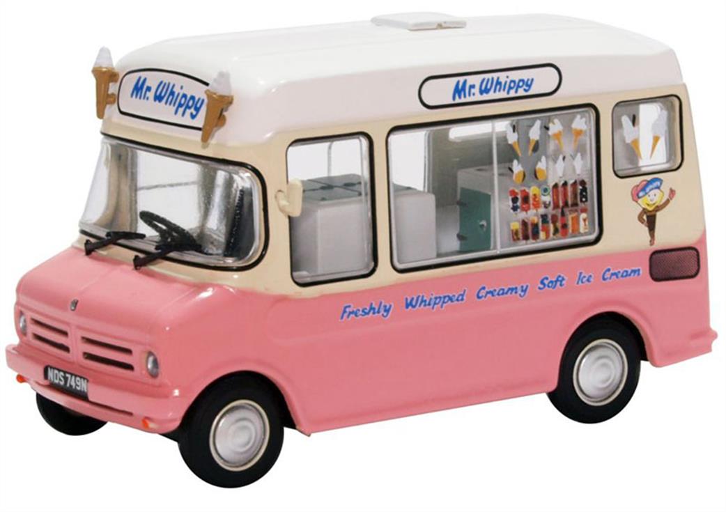 Oxford Diecast 1/43 43CF001 Bedford CF Ice Cream Van Morrison Mr Whippy Model