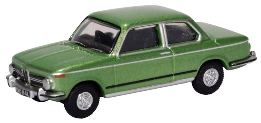 Oxford Diecast 1/76 76BM02003 BMW 2002 Taiga Green