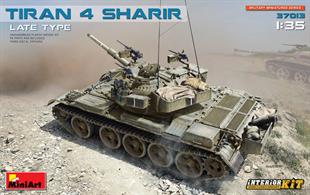 Mini Art IDF Tiran 4sh Early Type MBT Tank Kit 1/35 37013Glue and paints are required