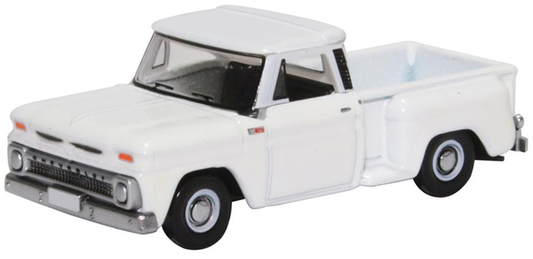 Oxford Diecast 1/87 87CP65005 Chevrolet Stepside Pick Up 1965 White