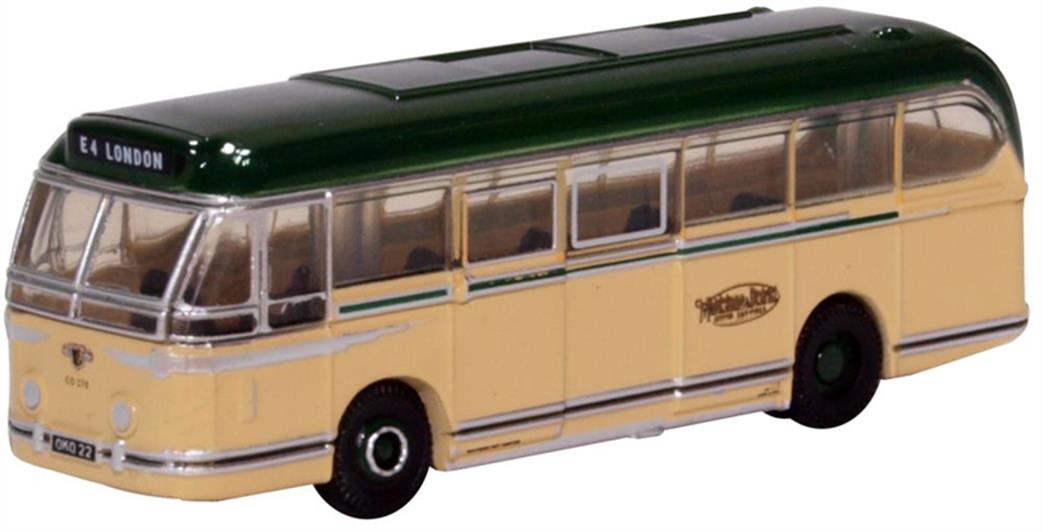Oxford Diecast 1/148 NLRT004 Leyland Royal Tiger Maidstone & District Bus Model