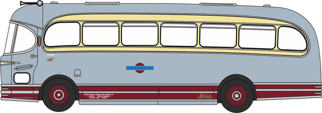 Oxford Diecast 1/148 NWFA002 Weymann Fanfare Grey Cars Bus Model