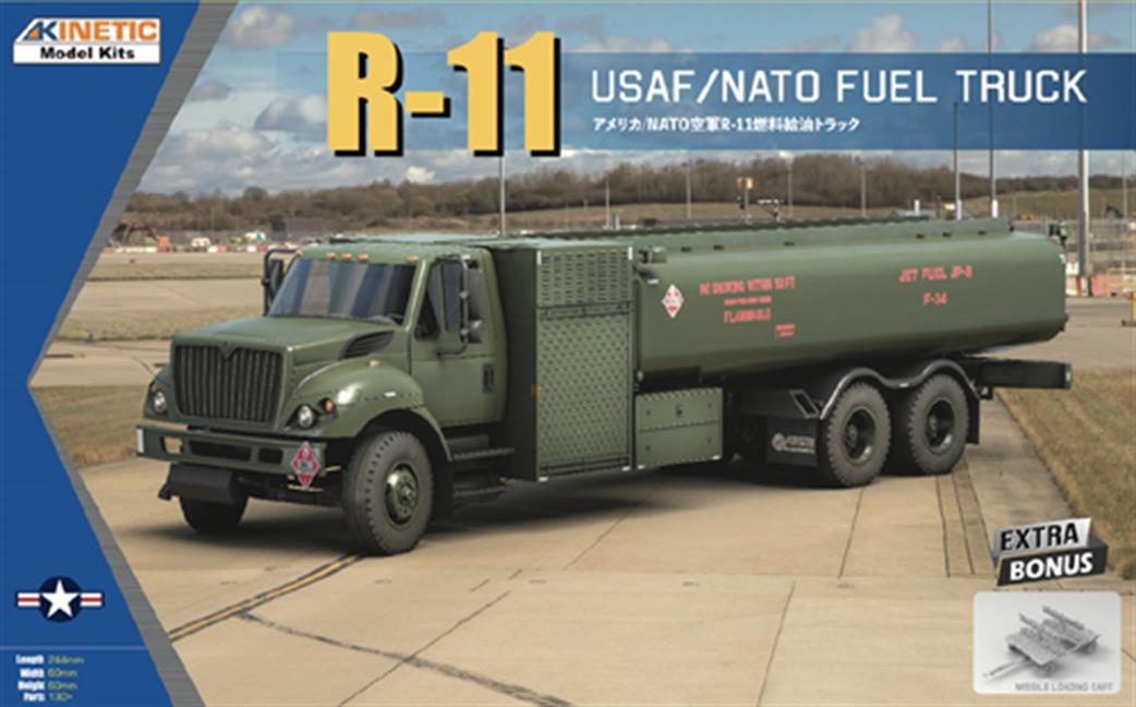 Kinetic Models 1/48 48116 R-11 USAF / NATO Fuel Truck Kit