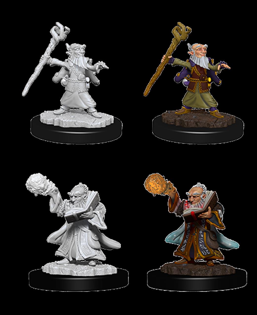 Wizkids 73382 Male Gnome Wizard: D&D Nolzur's Marvelous Unpainted Miniatures