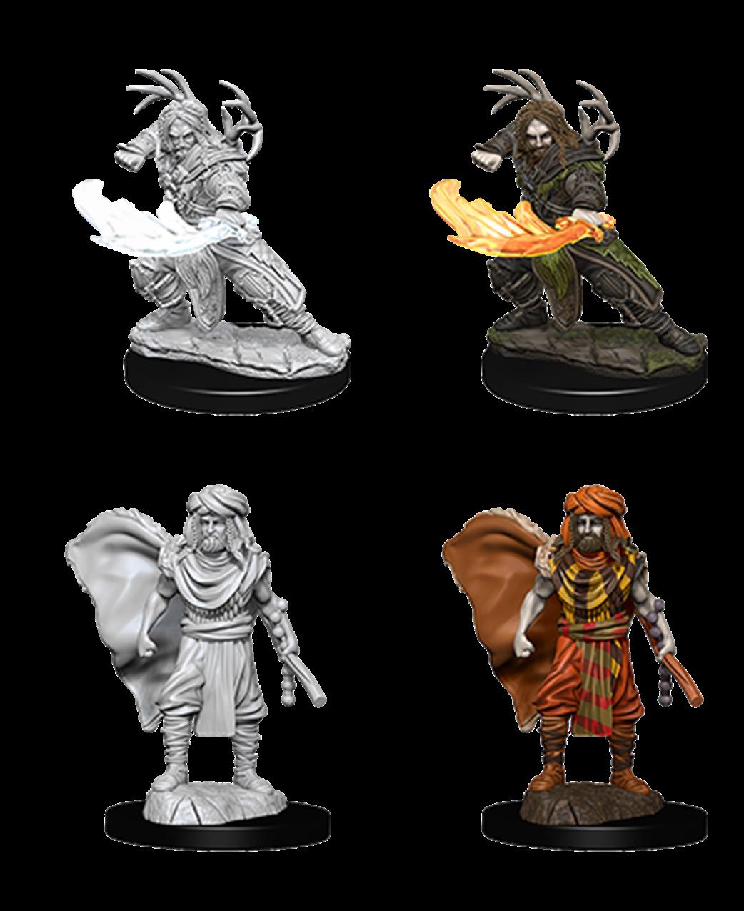 Wizkids  73390 Male Human Druid: D&D Nolzur's Marvelous Unpainted Miniatures