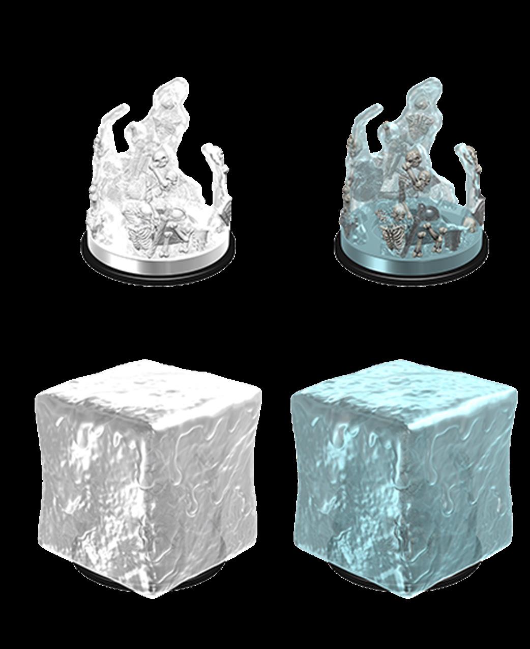 Wizkids  90196 Gelatinous Cube: D&D Nolzur's Marvelous Unpainted Miniatures