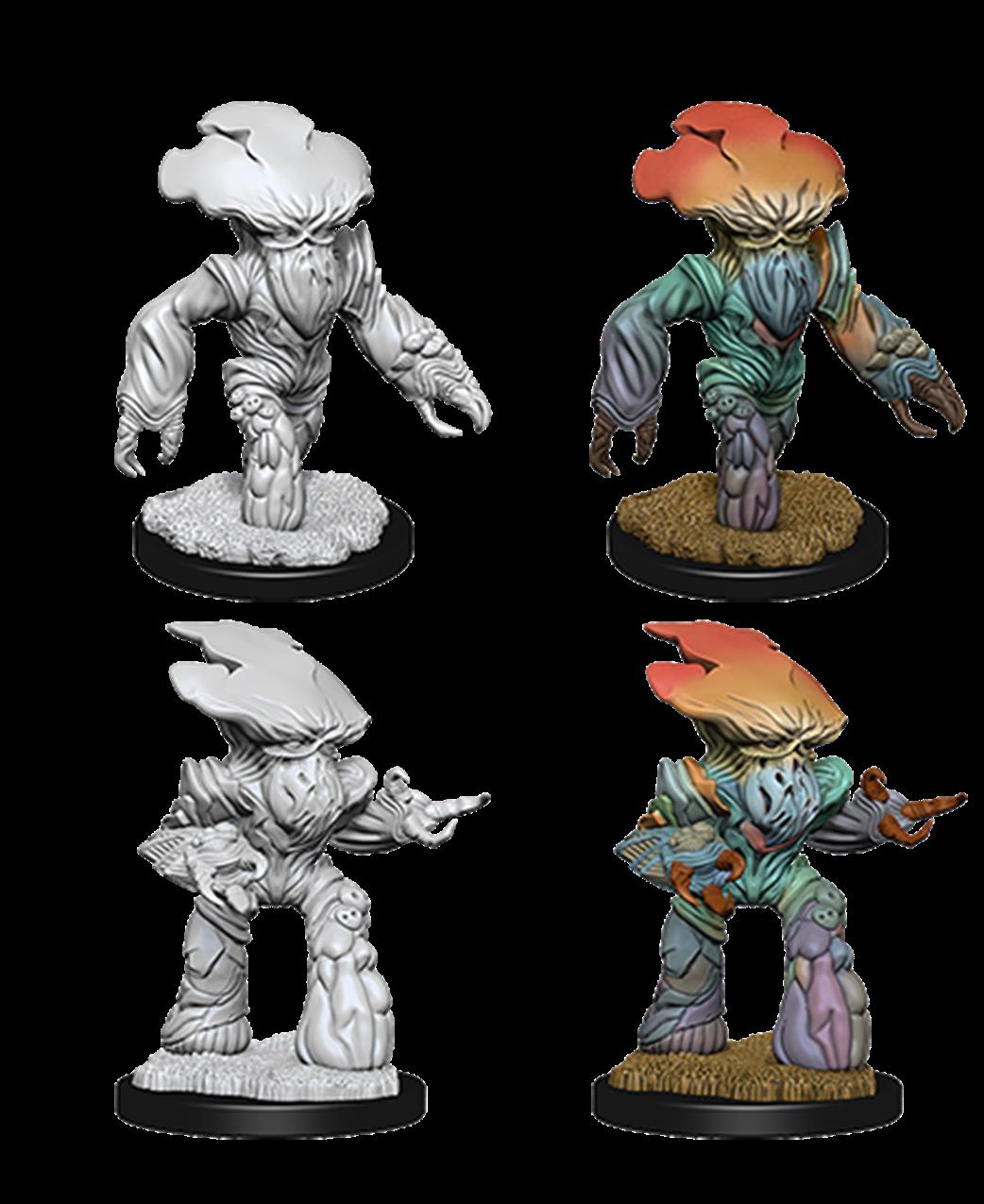 Wizkids  73405 Myconid Adults: D&D Nolzur's Marvelous Unpainted Miniatures
