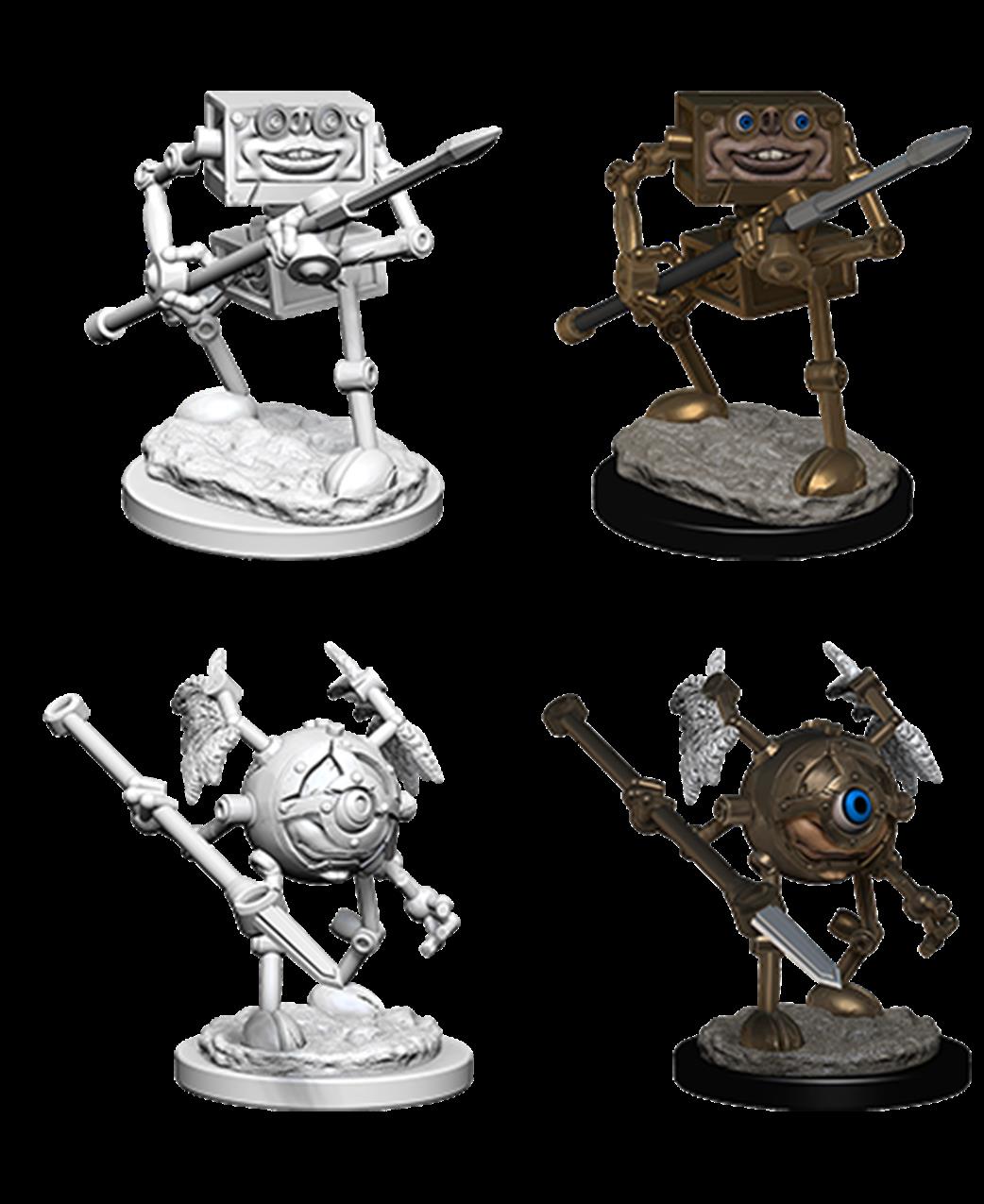 Wizkids  73406 Monodrone & Duodrone: D&D Nolzur's Marvelous Unpainted Miniatures