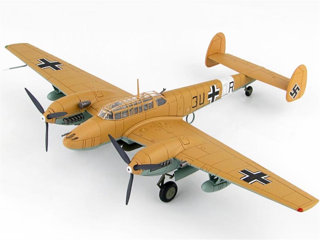 Hobby Master 1/72 HA1815 BF 110E-2 Trop 3U+OR, 7./ZG 26, Libya 1942