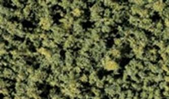 CoarseÂ&nbsp;medium greenÂ&nbsp;clump scatter material. This small clump material is ideal for representing coarse turf, rough grassland and undergrowth.18 cu.in. bag.