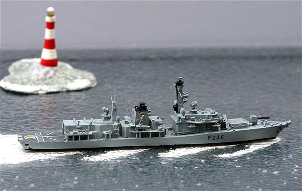 Albatros 1/1250 Alk93G HMS Monmouth F235 RN Type 23 Frigate Model