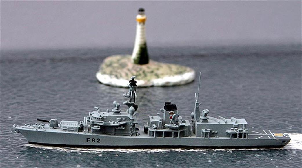 Albatros 1/1250 Alk93J HMS Somerset F82 RN Type 23 Frigate Model