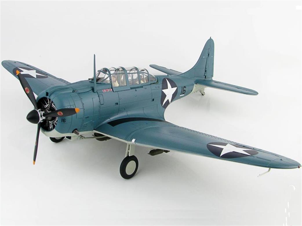 Hobby Master 1/32 HA0210 Douglas SBD-3 Dauntless BuNo 3315, Black 16 of Scouting 71 VS-71, USS Wasp CV-7, August 1942