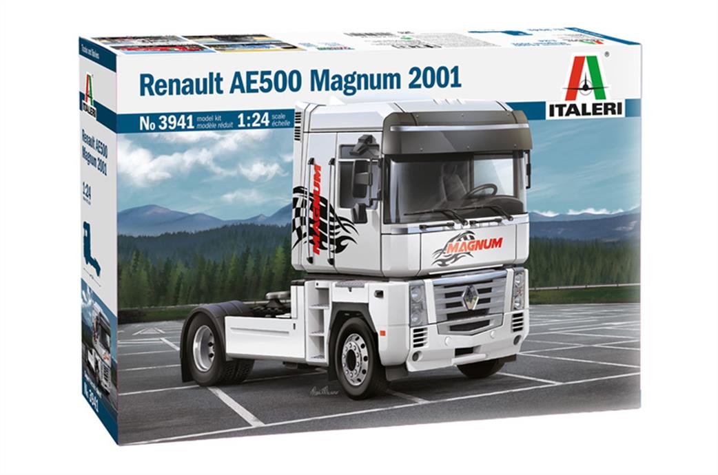 Italeri 3941 Renault AE500 Magnum 2001 Truck Cab Kit 1/24
