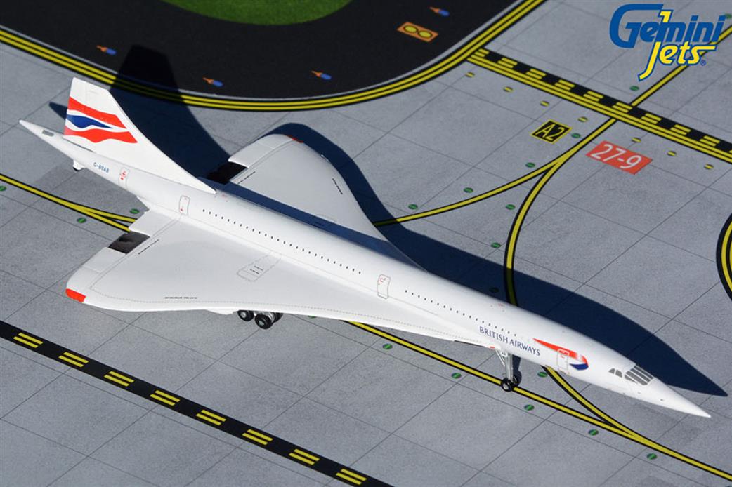 Gemini Jets 1/200 G2BAW915 British Airways Concorde G-BOAB Supersonic Airliner