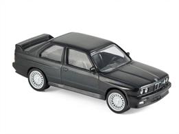 Norev 1/43 BMW M3 E30 1986 Black NV350009