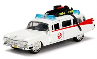 Jada bring to life the ever iconic ECTO-1 from the hit 80's blockbuster Ghostbusters with this value packed die-cast collectible with styling and detailing straight from the film.