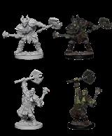 Wizkids Half-Orc Male Barbarian: Pathfinder Deep Cuts Unpainted Miniatures 72613Contains two unpainted figures (one each of two different moulds).