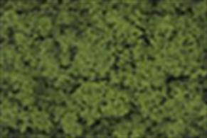 Large light green coloured clump material for modellingÂ bushes and hedges.18 cu.in. bag.