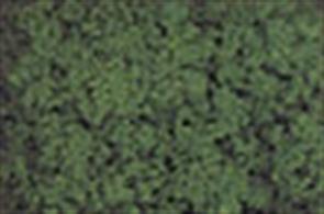 Large medium green coloured clump material for modellingÂ&nbsp;bushes and hedges.18 cu.in. bag.