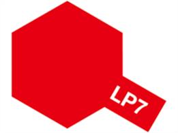 Tamiya LP-7 Pure Red Lacquer Paint 10ml