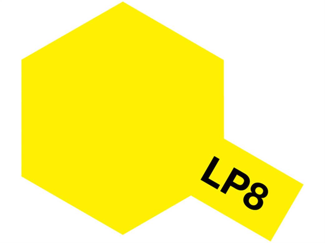Tamiya  LP-8 LP8 Pure Yellow Lacquer Paint 10ml Pot
