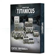 Designed for use in games of Adeptus Titanicus, this is a set of modular, plastic buildings which can be configured and stacked in a variety of configurations – multiple small buildings, several medium structures or a tower large enough to provide cover for a Warlord Titan.