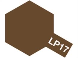 Tamiya LP-17 Linoleum Deck Brown Lacquer Paint 10mlGreat for depicting the linoleum used on Japanese cruisers, destroyers and the like