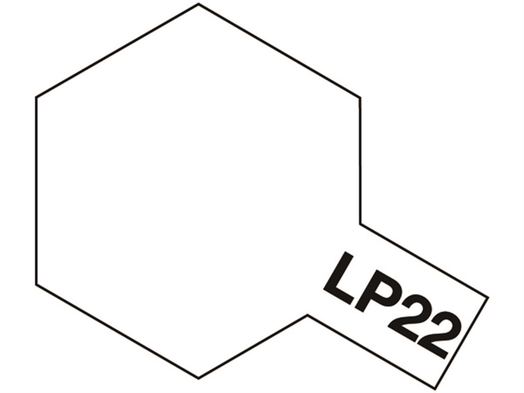 Tamiya  LP-22 LP22 Flat Base Lacquer Paint 10ml Pot
