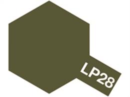 Tamiya LP-28 Olive Drab Lacquer Paint 10mlRecreates the shade seen in particular on WWII U.S. vehicles.