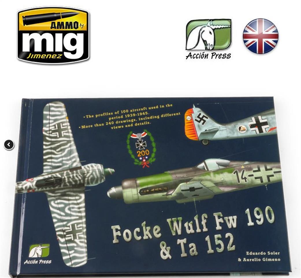 Ammo of Mig Jimenez  EURO0020 Focke Wulf Fw190 & Ta152 Guide Book