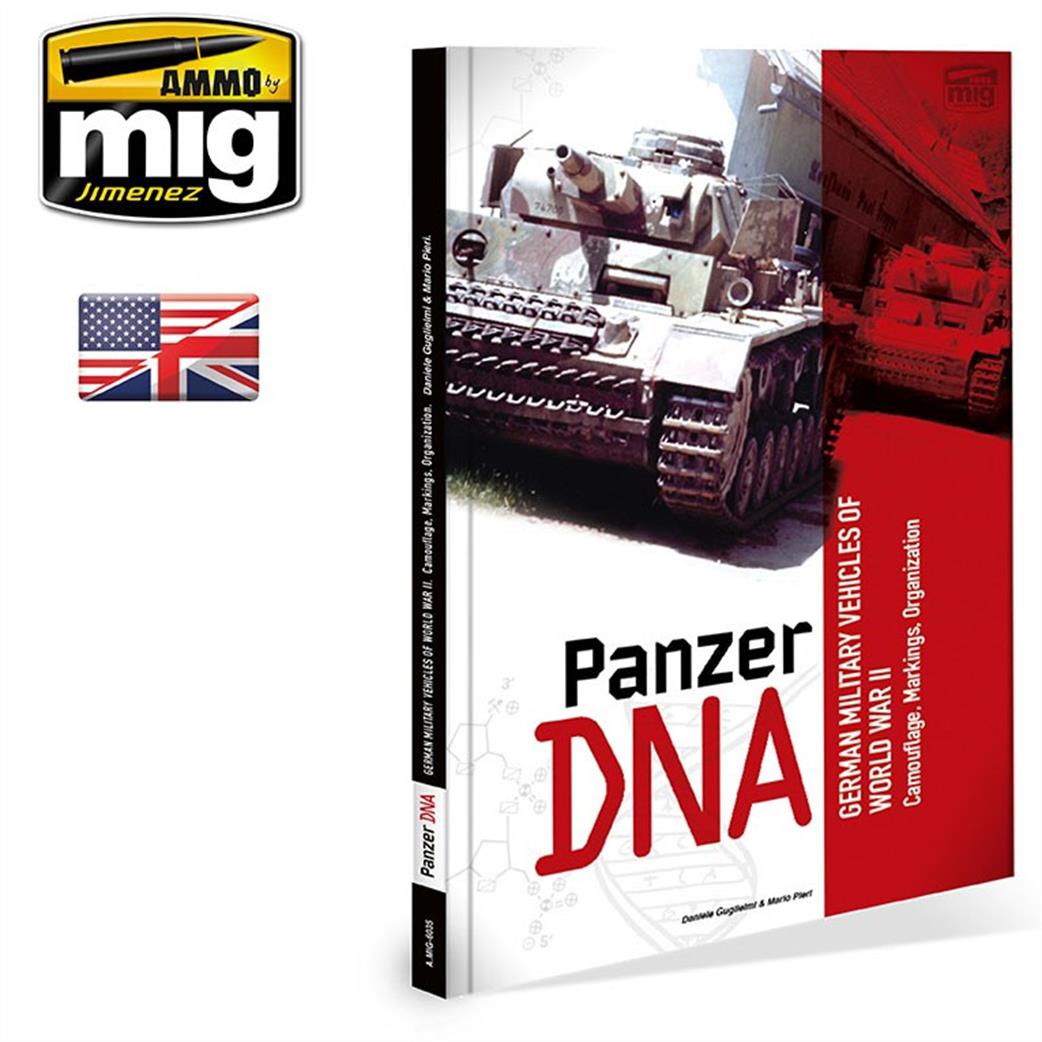 Ammo of Mig Jimenez  A.MIG.6035 Panzer DNA German Military Vehicles of WW2