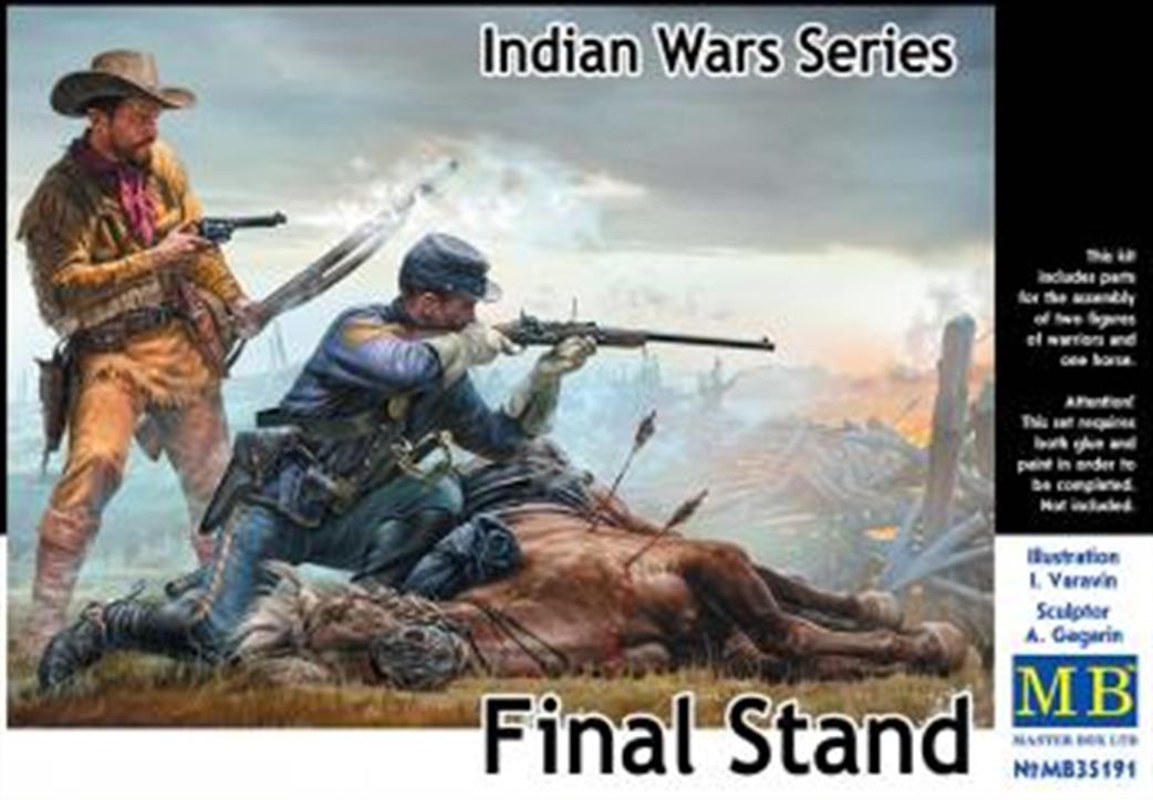 Master Box Ltd 1/35 35191 Indian War Series Final Stand