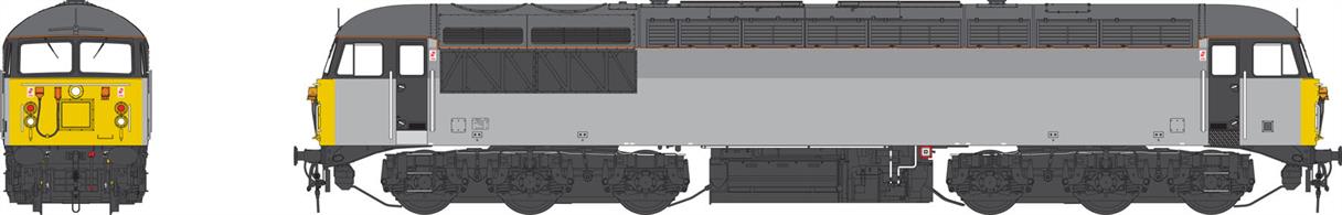 Class 56 Railfreight Sector Three-tone Grey Unbranded