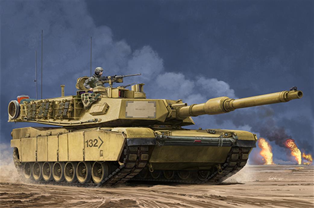 Trumpeter 1/16 00927 US M1A2 Abrams SEP MBT Kit