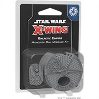 Customize and enhance your maneuver dials as you declare your allegiance to the Galactic Empire with the Galactic Empire Maneuver Dial Upgrade Kit for X-Wing 2nd Ed™! This pack includes three detailed plastic protectors for your ships’ maneuver dials. In addition, you’ll find dial ID tokens to easily identify which dials match your ships in the heat of battle. Choose your maneuvers quickly and stylishly with the Imperial Maneuver Dial Upgrade Kit.