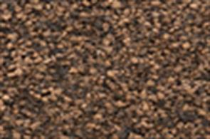 Woodland Scenics B71 Fine Dark Brown BallastBag size 21.6cu.in / 353cu.cmRealistic model railway track ballast, crushed rock and stones. Easy to use and colorfast. For any scale.Particle size: Fine: 0.0103" - 0.033"Scales to N 1.6"-5.3", OO 0.8"-2.5", O 0.5"-1.6"Coverage (approx) : 1 Bag - Fine 6.8 sq ftContains tree nut by-products.