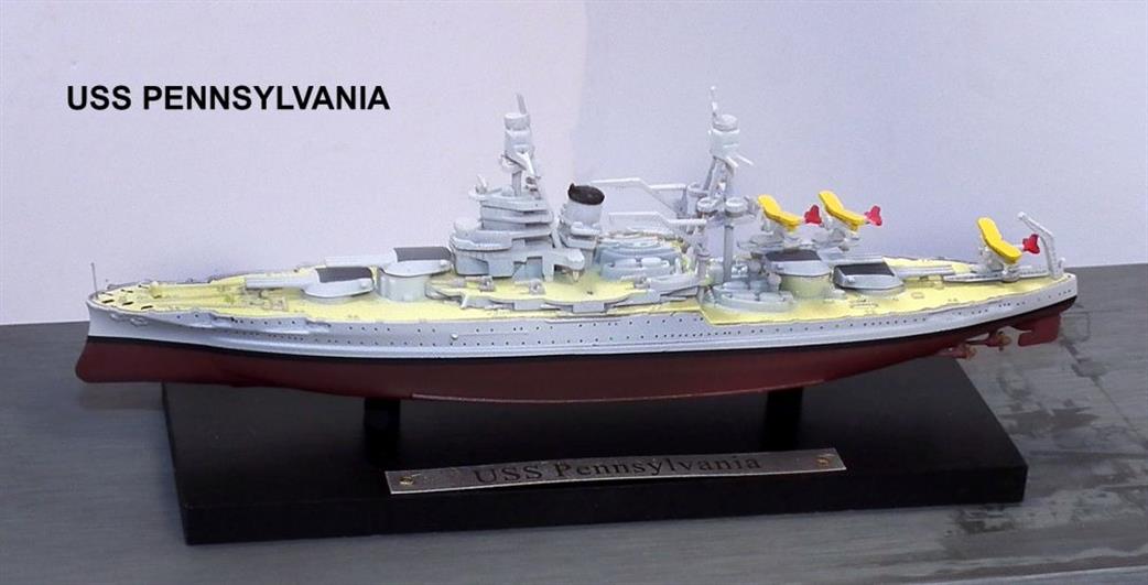 Altaya 1/1250 GM132 American Battleship USS Pennsylvania Full Hull Model
