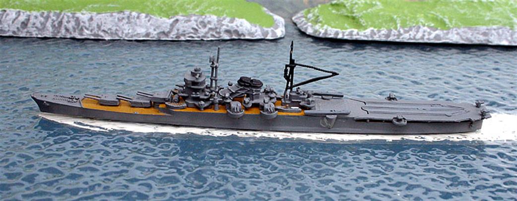 Secondhand Mini-ships Konishi311 IJNS Mogami heavy cruiser with flight deck 1943 1/1250