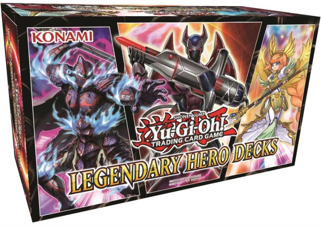 Konami  644676 Yu-Gi-Oh! Legendary Hero Decks