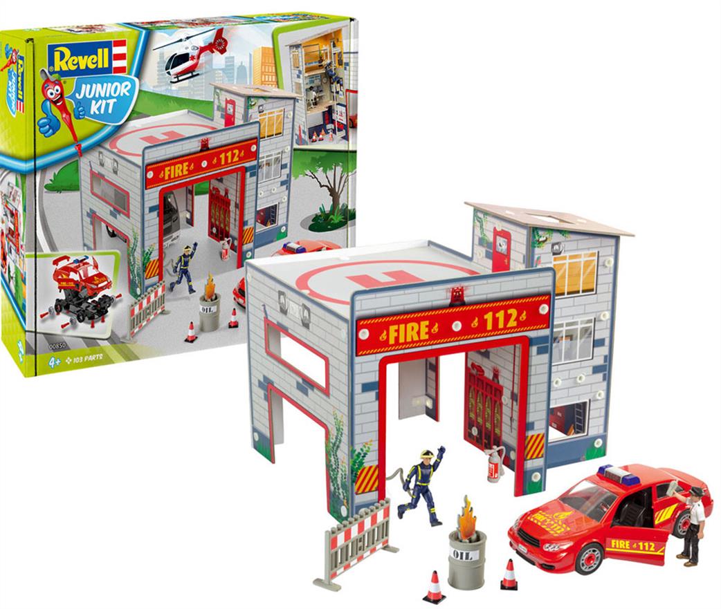 Revell 1/20 00850 Fire Station Junior Play Set