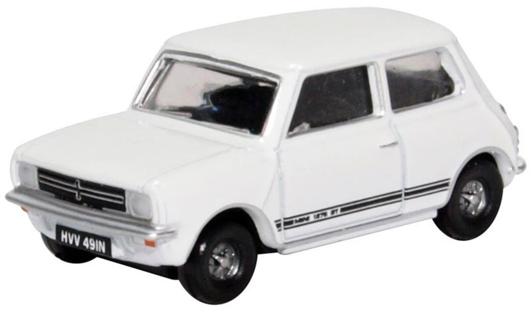 Oxford Diecast 1/76 76MINGT005 Mini 1275GT Glacier White