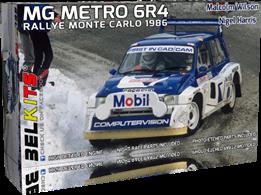 Belkits 1/24 MG Metro 6R4 1986 Rallye Monte Carlo KitBEL015