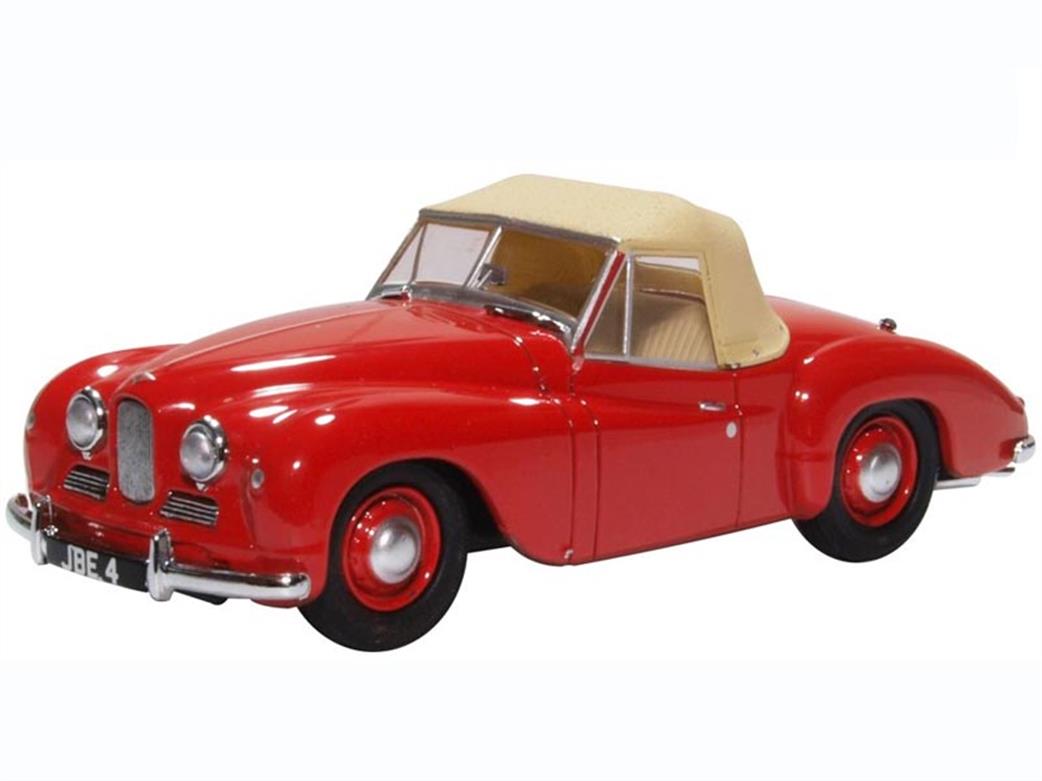 Oxford Diecast 1/43 43JUP002 Jowett Jupiter SA Scarlet