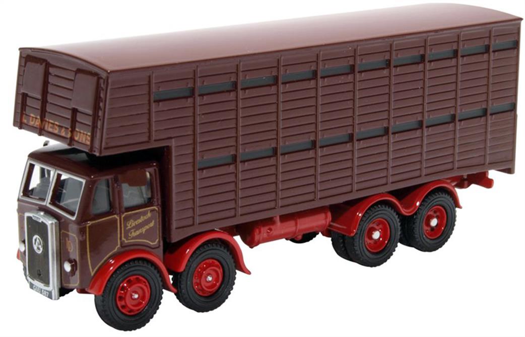 Oxford Diecast 1/76 76ATKL005 Atkinson Cattle Truck L Davies & Sons