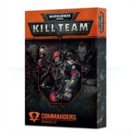 Kill Team: Commanders is an expansion for Warhammer 40,000: Kill Team, introducing elite war leaders and experts in the art of battle – Commanders.