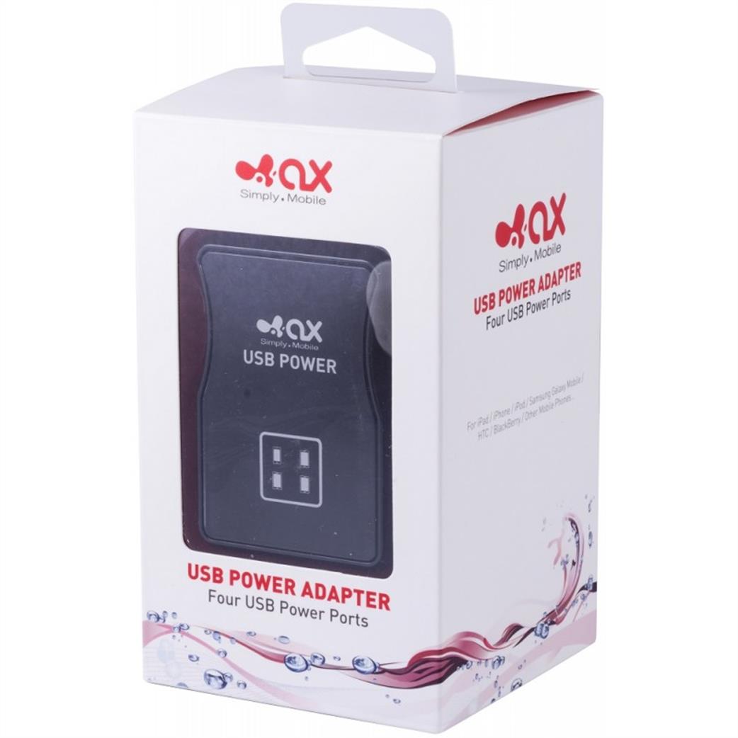 CHPWR4U03 AX USB Power Adapter 4 Port